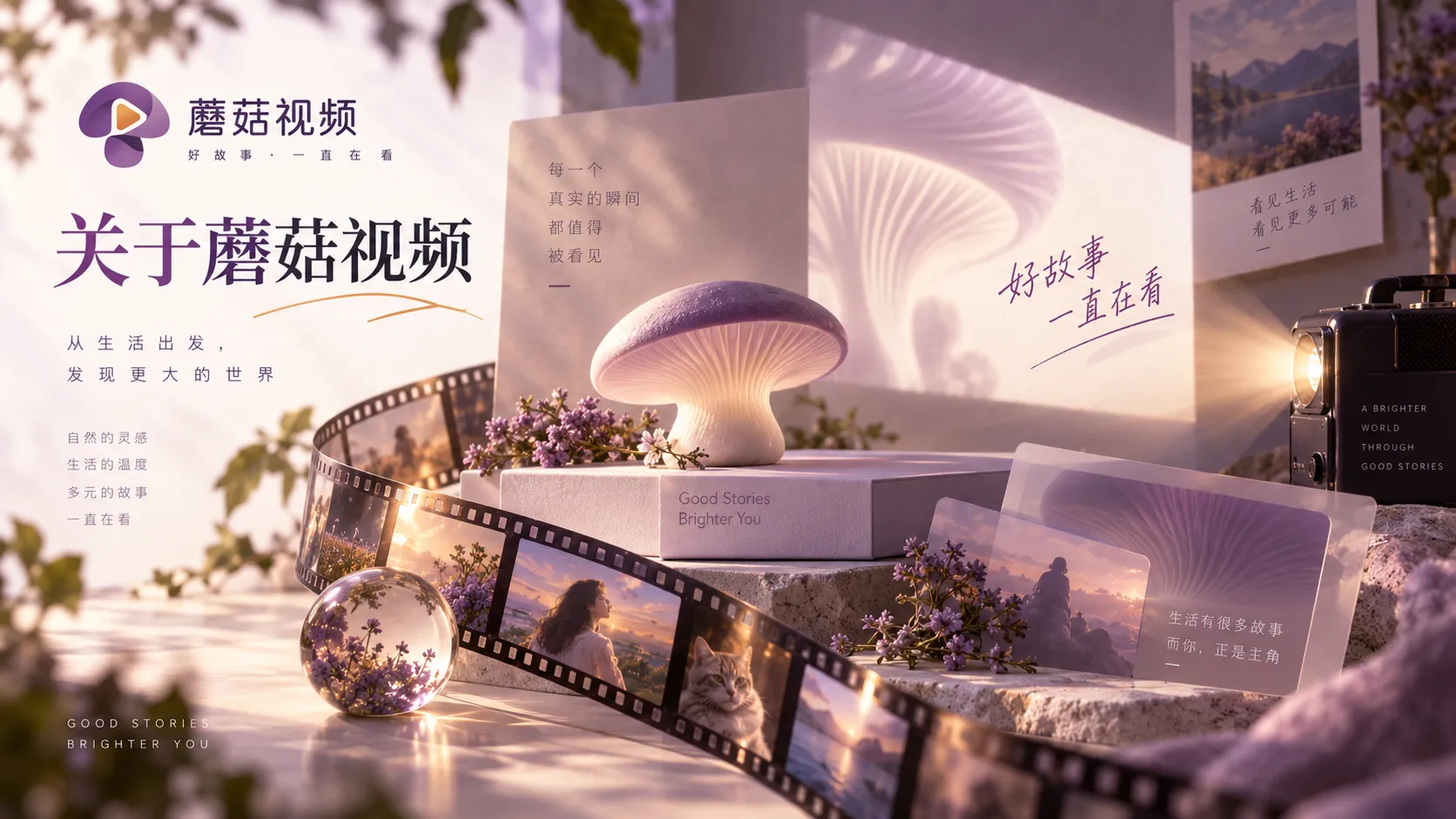 蘑菇视频品牌名称与网站信息说明