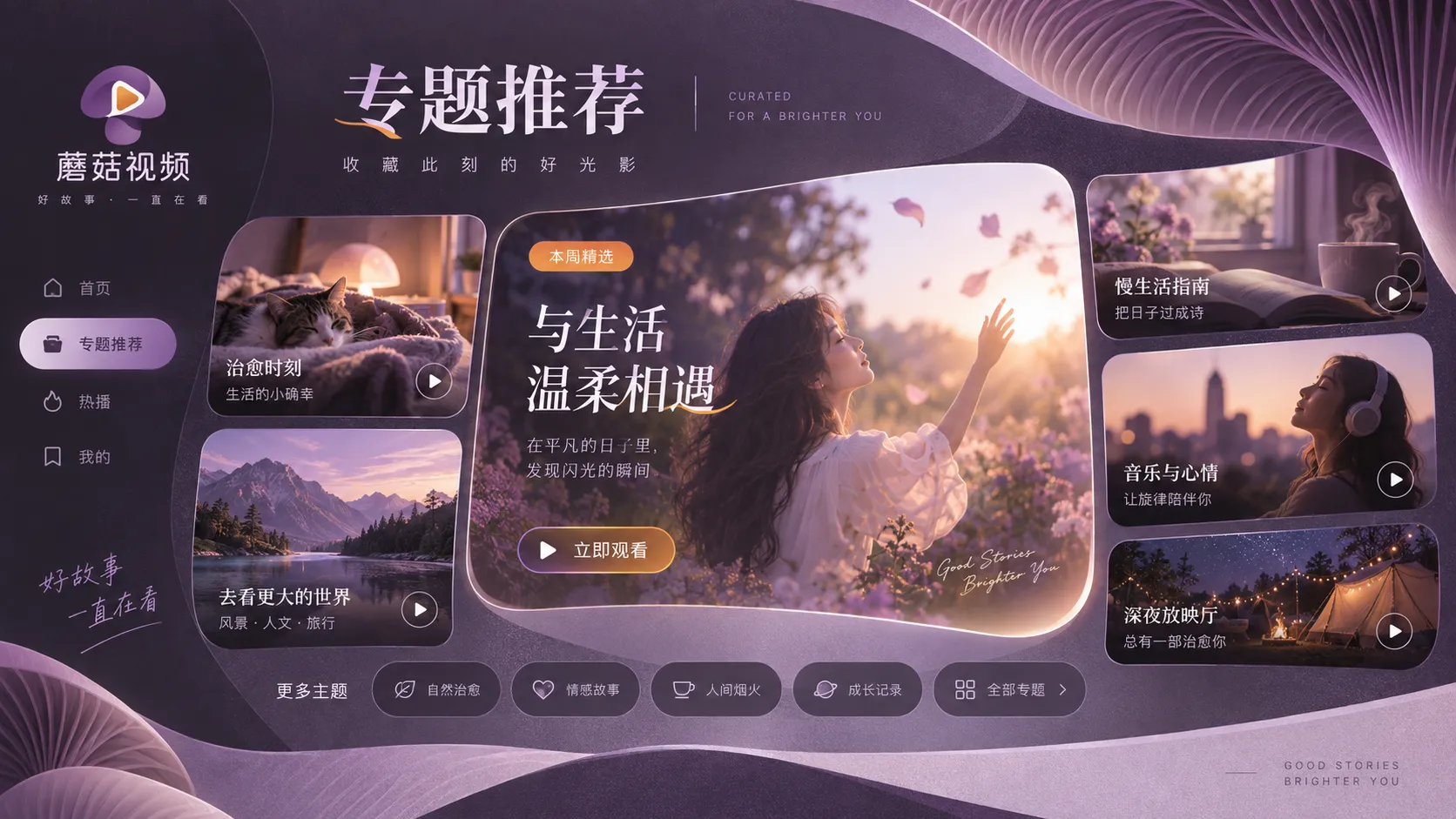蘑菇传媒与蘑菇视频关联词说明